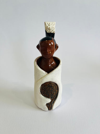 Ceramic Wahine & Tane