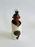 Ceramic Wahine & Tane