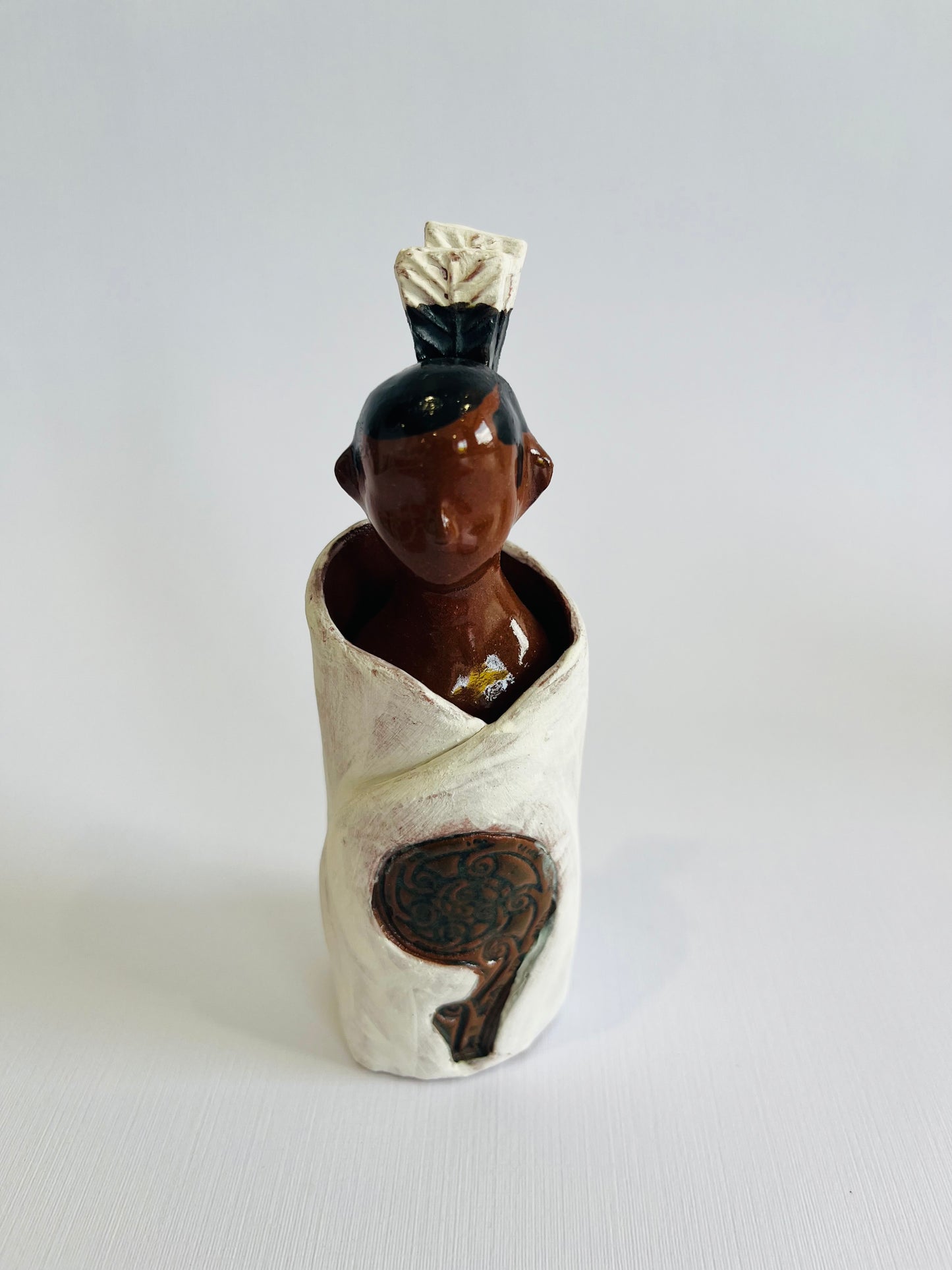 Ceramic Wahine & Tane