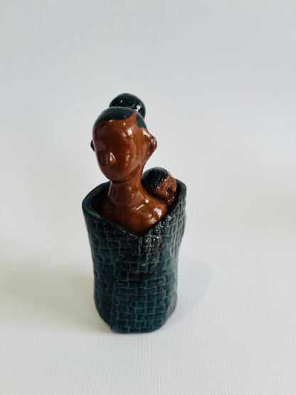 Ceramic Wahine & Tane