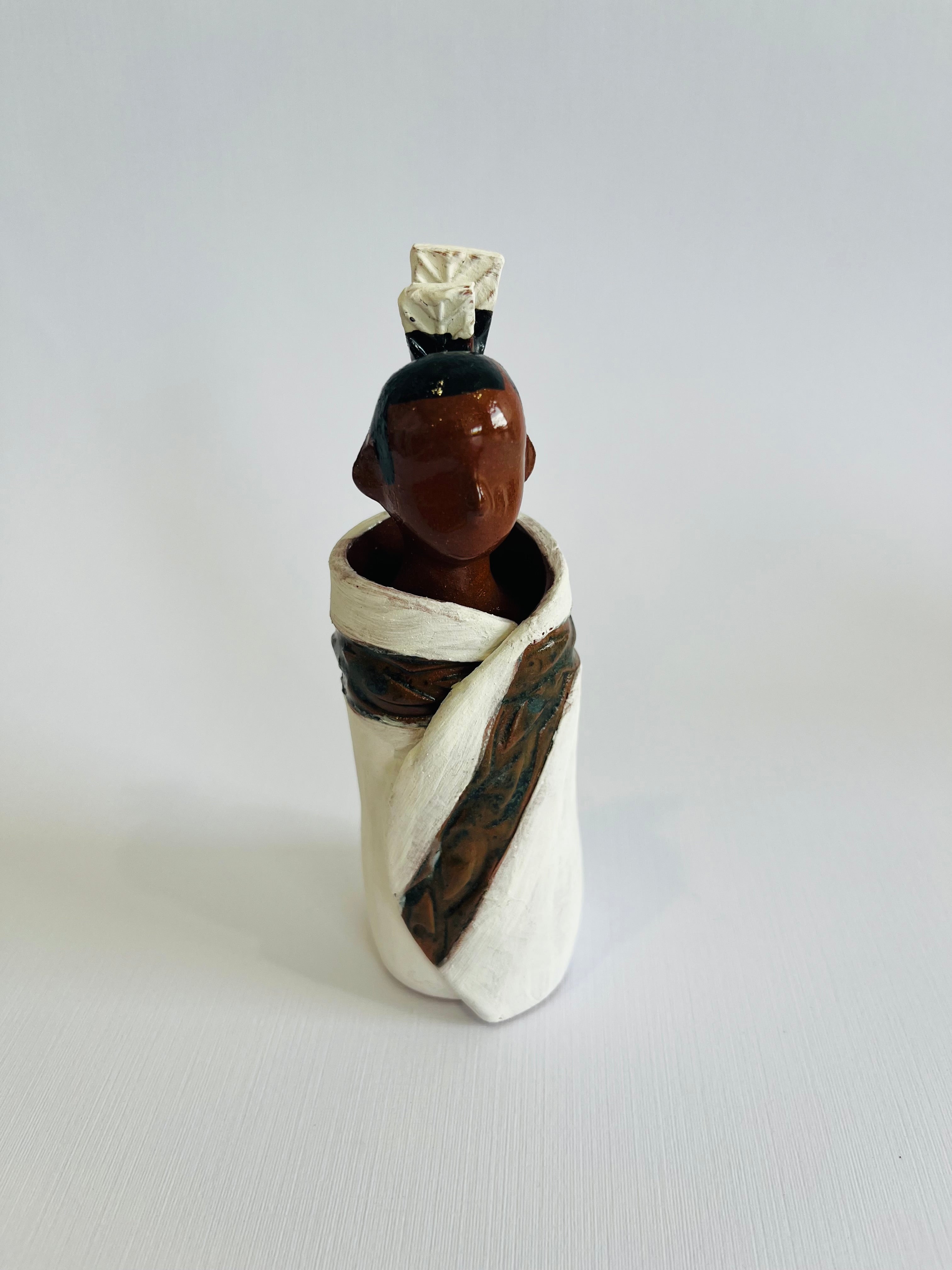 Ceramic Wahine & Tane