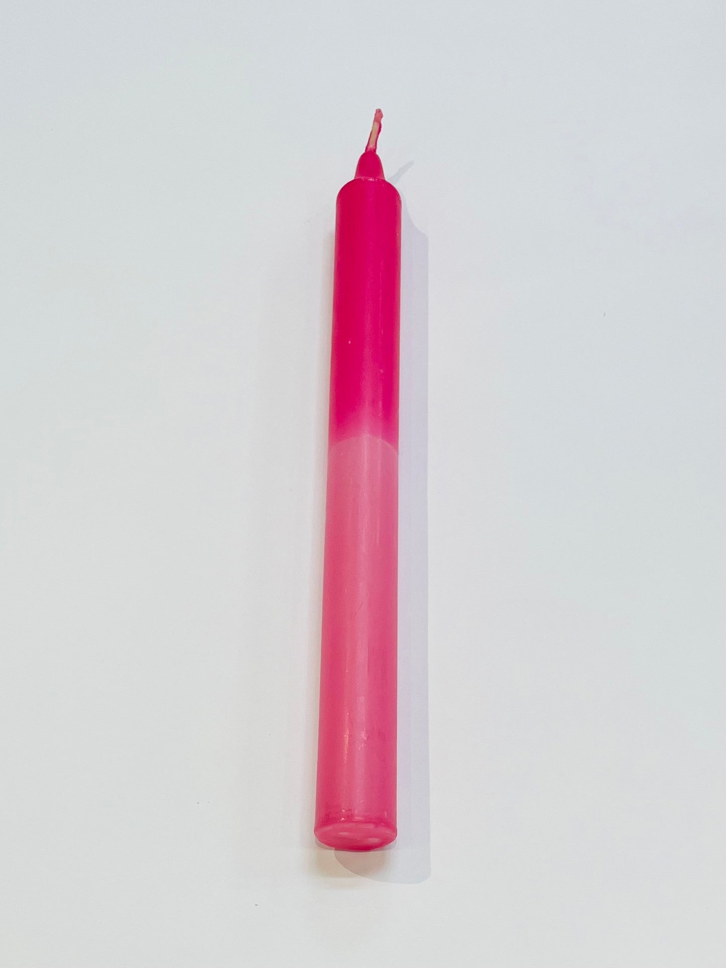 Half & Half Coloured Candle 24cm