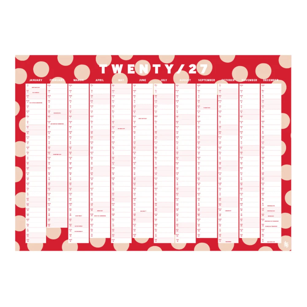 Wall Planner | 2027