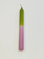 Half & Half Coloured Candle 24cm