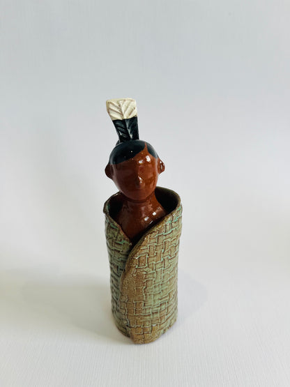 Ceramic Wahine & Tane