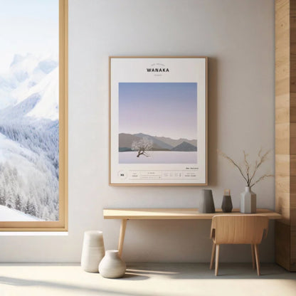 Landscape Wanaka Tree Art Print