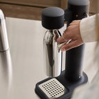 The Aarke C3 Insulated Stainless Steel Bottle 650ml in the Matte Black Carbonator 3 