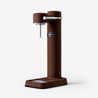The Aarke Carbonator 3 in Burgundy on a blank background