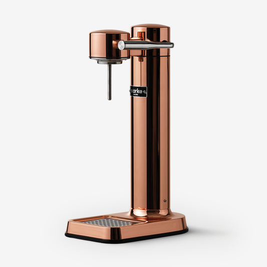 The Aarke Carbonator 3 in Copper on a blank background