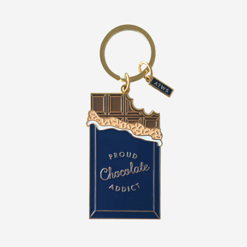 Enamel Keychain | Chocolate