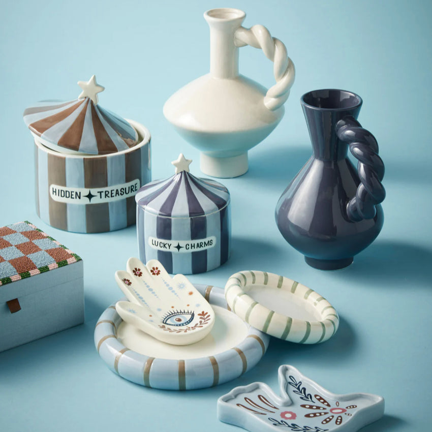 Arlo Twist Vase | Moonbeam