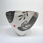 The Amber Smith Love Is The Greatest Thing Blessing Bowl on a blank background