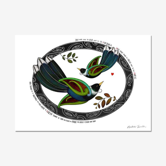 Kia Kaha Tui | A4 | Limited Edition Print