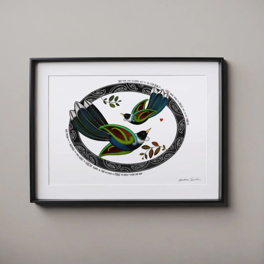 Kia Kaha Tui | A4 | Limited Edition Print