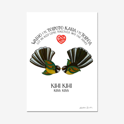 Kihi Kihi | Vertical (colour) | Open Edition Print