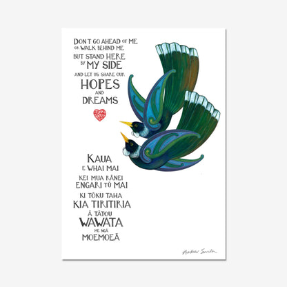 Our Hopes and Dreams | Vertical (colour) | Open Edition Print