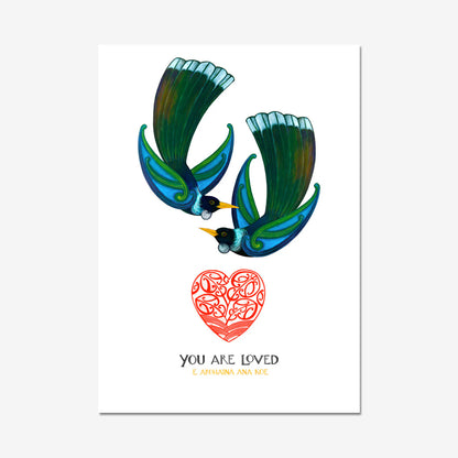 You Are Loved | Vertical (colour) | Open Edition Print