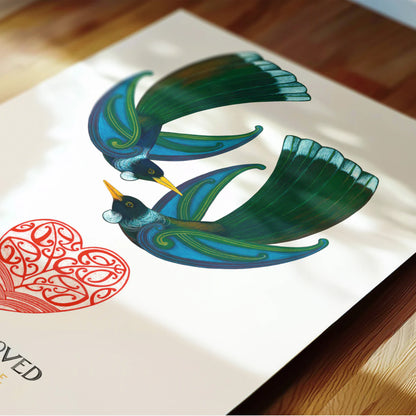 You Are Loved | Vertical (colour) | Open Edition Print