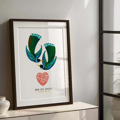You Are Loved | Vertical (colour) | Open Edition Print