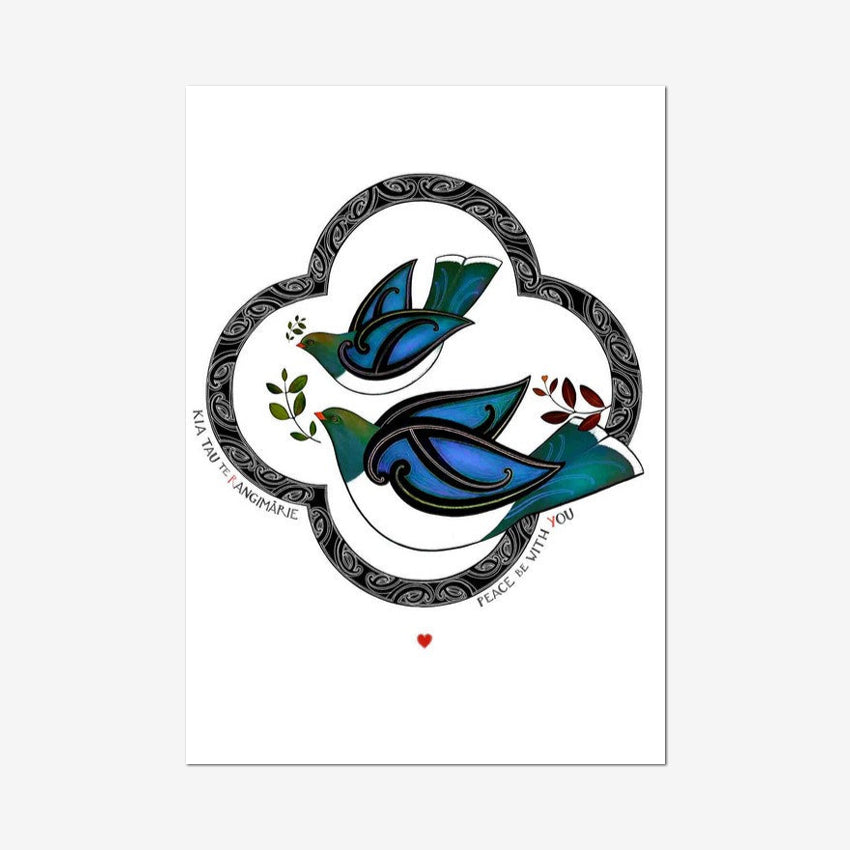 Rangimarie Kereru | A4 | Limited Edition Print