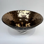The inside of the Amber Smith Love One Another Blessing Bowl on a blank background