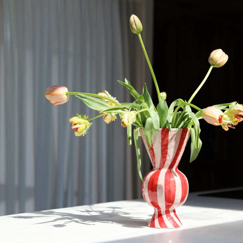Vase | Rhombic Red