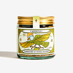 The Apostle Kawakawa and Feijoa Za'atar jar on a grey background