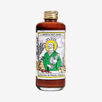 The Apostle Hot Sauce Chocolate and Manuka Chipotle sauce on a blank background