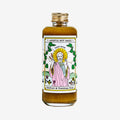 The Apostle Hot Sauce Kiwifruit and Kawakawa verde sauce on a blank background