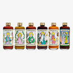 The Apostle Hot Sauce range on a blank background