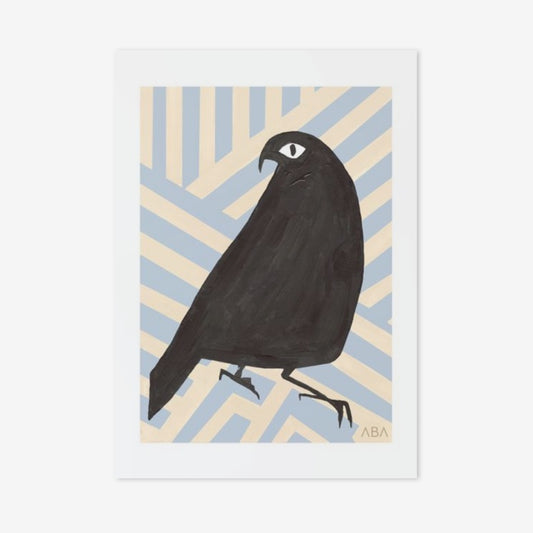 Art Print | Mountain Parrot | Blue