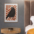 Art Print | Mountain Parrot | Orange