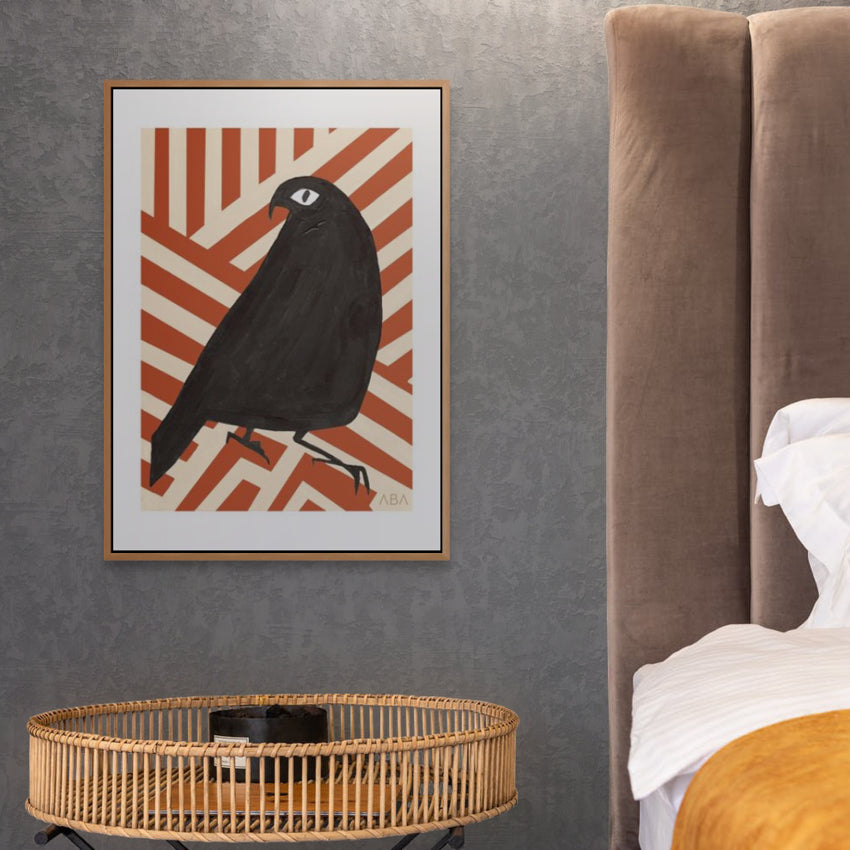 Art Print | Mountain Parrot | Orange
