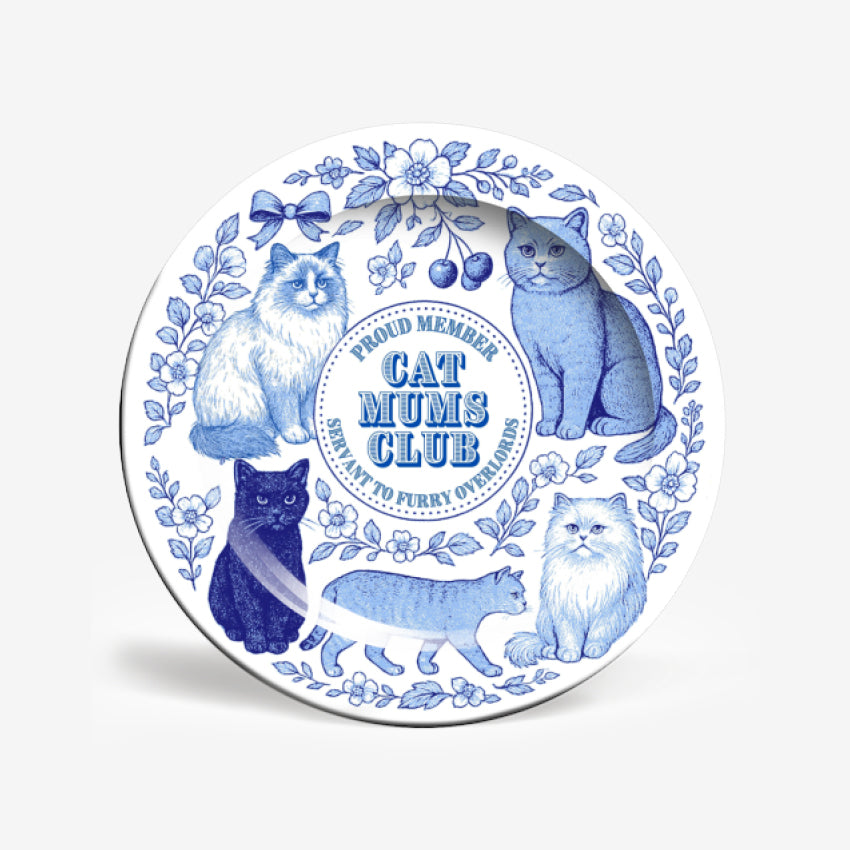 Cat Mums Club Plate | Large