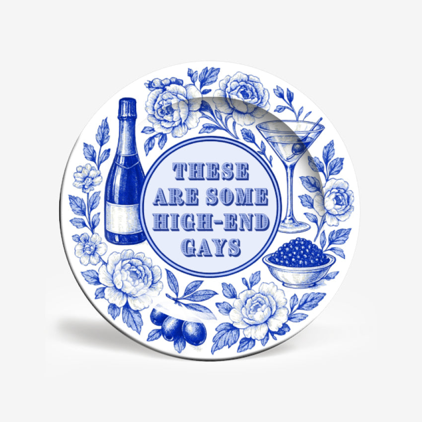 High-End Gays Plate | Large