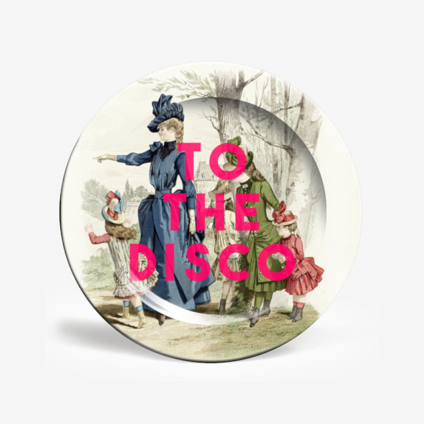 To The Disco Plate | Large