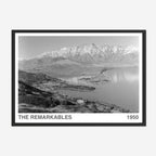 The ARTORY The Remarkables 1950 Art Print in a black frame