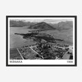 The ARTORY Wanaka 1956 Art Print in a black frame