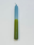 Half & Half Coloured Candle 24cm
