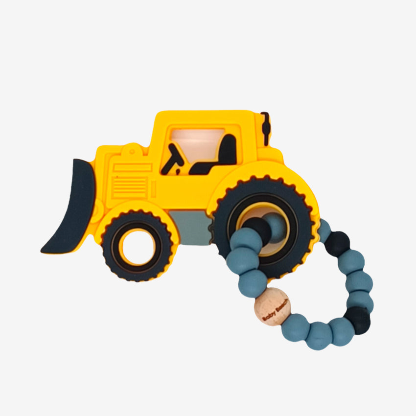 Baby Beech Bulldozer Baby Teether