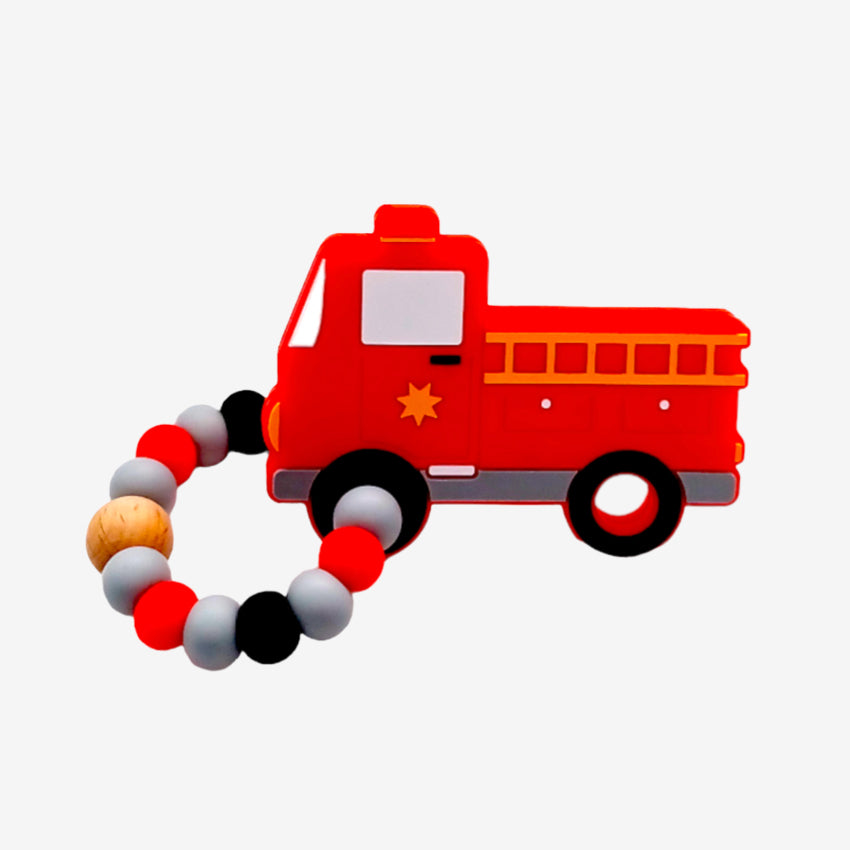 Baby Beech Fire Truck Baby Teether
