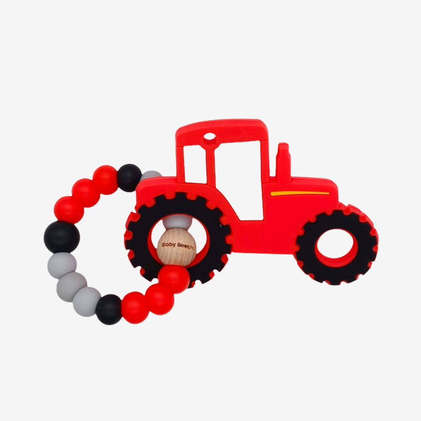 Baby Beech Red Tractor Baby Teether