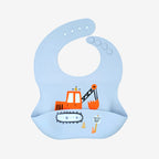 The Baby Beech Digger Silicone Bib 