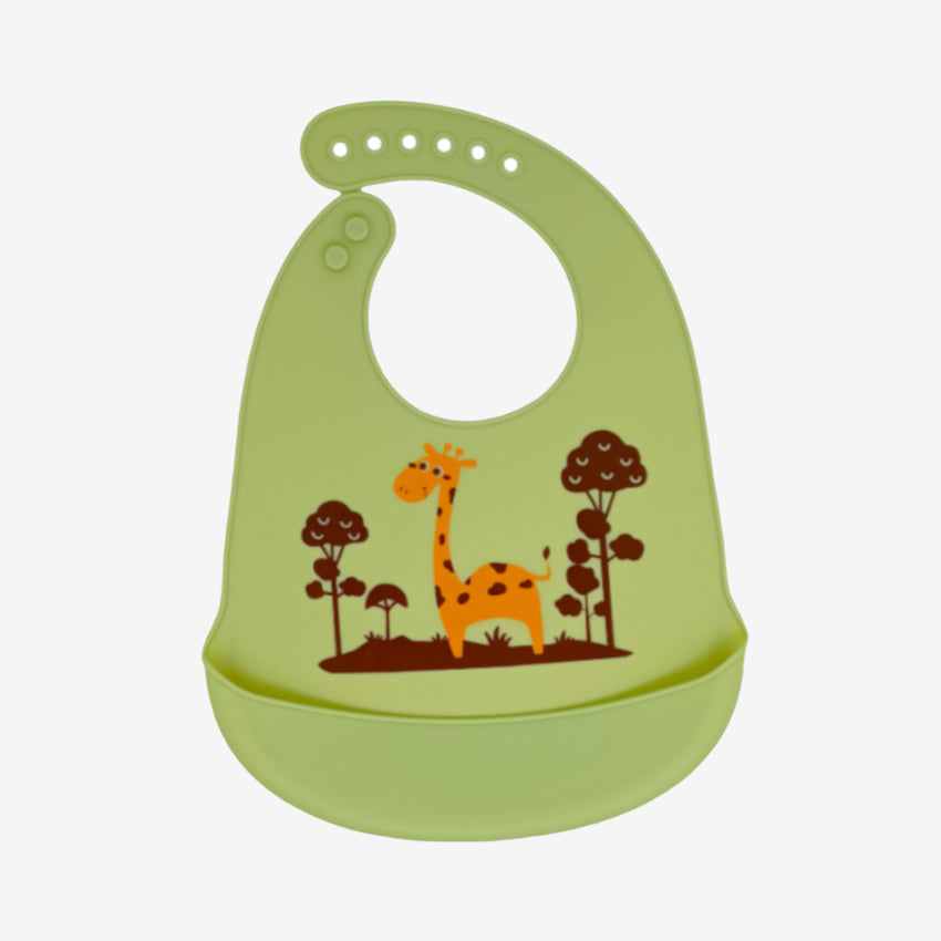 The Baby Beech Giraffe Silicone Bib 