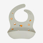 The Baby Beech Truck Silicone Bib 