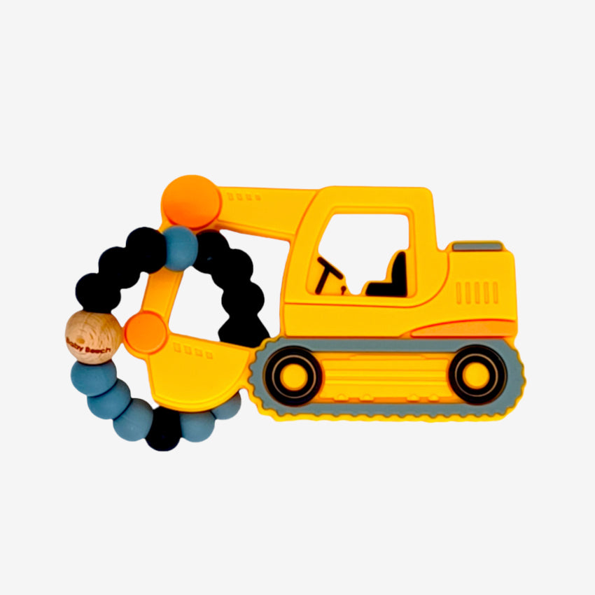 Baby Beech Excavator Baby Teether
