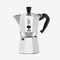 The Bialetti Moka Exclusive Coffee Maker in Aluminium 
