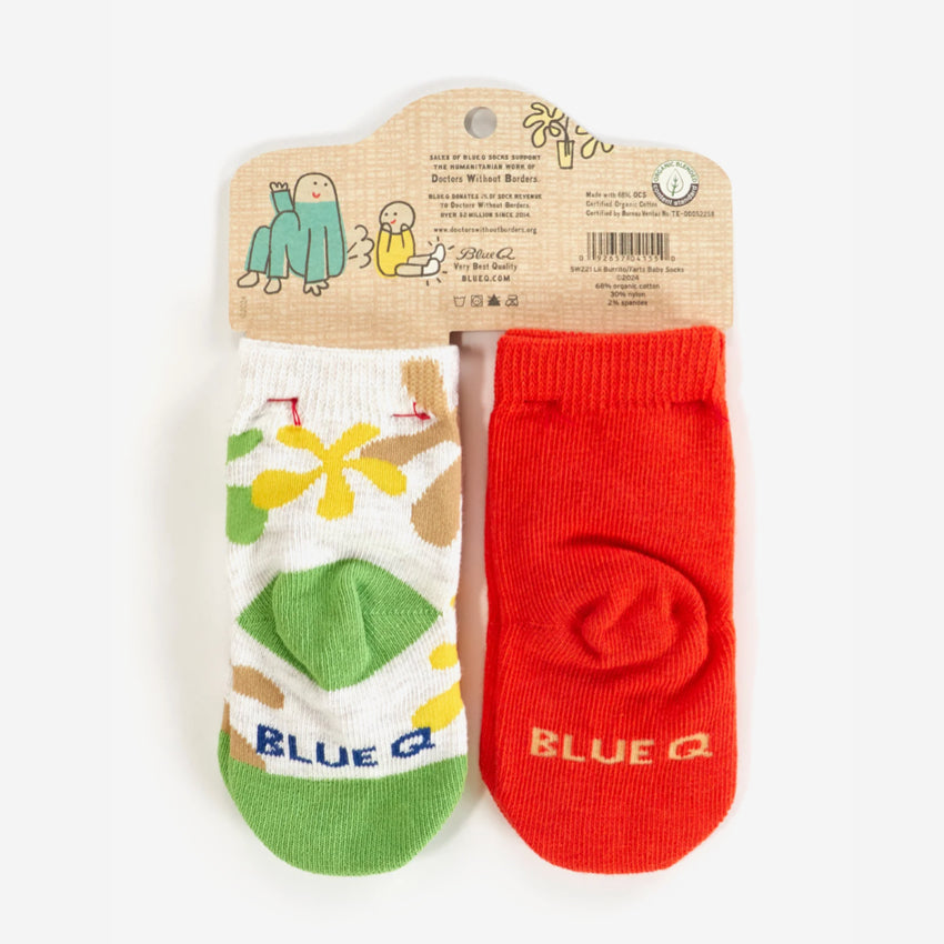 Baby Sock Duo | Burrito / Farts