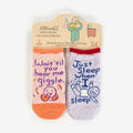 Baby Sock Duo | Giggle / Sleep
