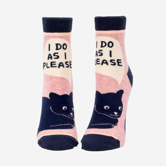 Womens Ankle Socks | I Do As I Please